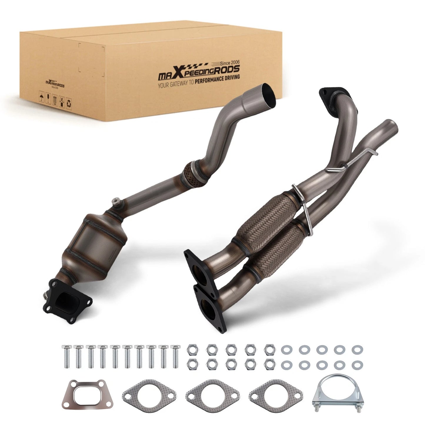 EPA Catalytic Converter Kits for Cadillac SRX 3.6L V6 (2012–2016) Stainless Steel