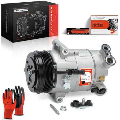 A/C Compressor with Clutch for Chevrolet Equinox Colorado GMC Terrain (2005–2022)