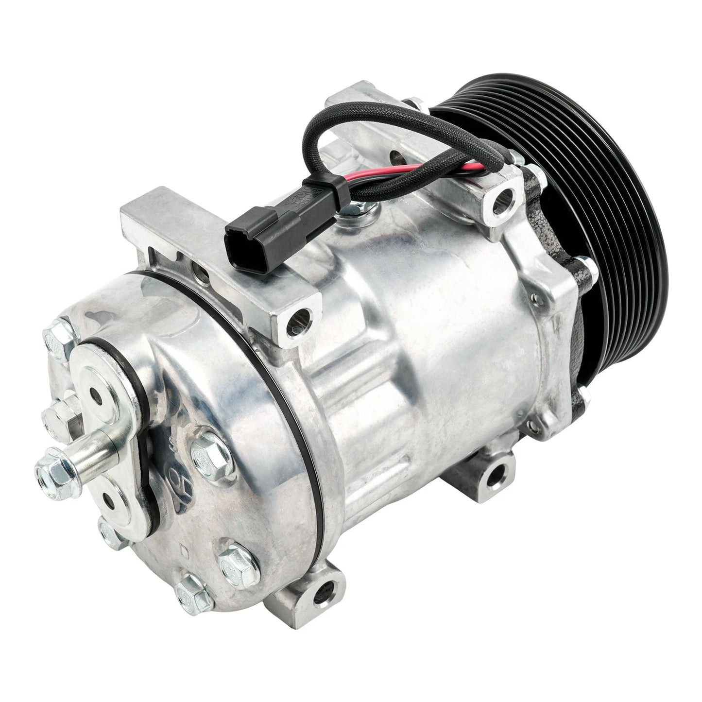 AC Compressor w/ Clutch for Dodge Ram 2500 Ram 3500 (1994–2005) L6 5.9L Diesel