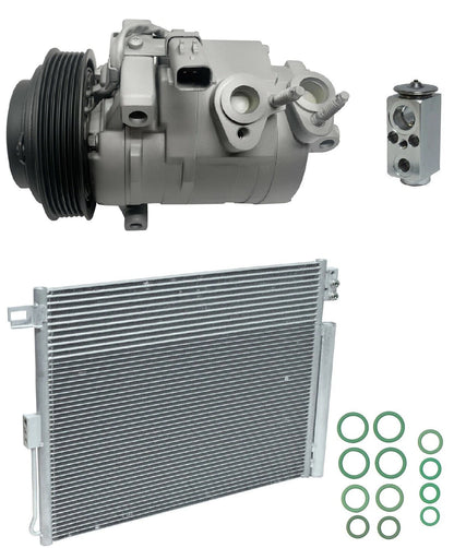 AC Compressor Kit With Condenser for Jeep Grand Cherokee 3.0L (2019–2021)