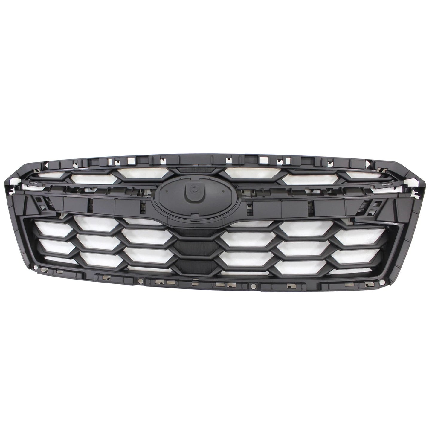 Front Grille Replacement Black Textured ABS Plastic for Nissan Navara (2005–2014)