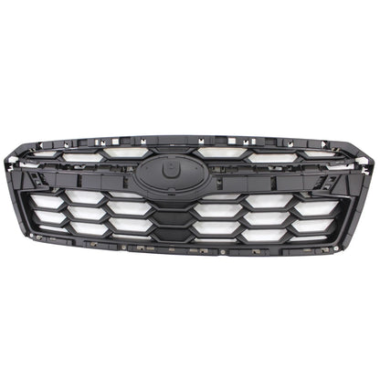 Front Grille Replacement Black Textured ABS Plastic for Nissan Navara (2005–2014)