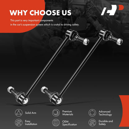 2X Front Sway Bar Link for Chevy Cobalt HHR Pontiac Pursuit (2005–2008)