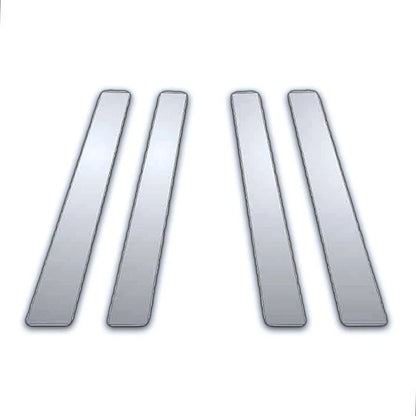 Chrome Pillar Post Covers 4Pc Upgrade for Mazda 3 (2004–2008)
