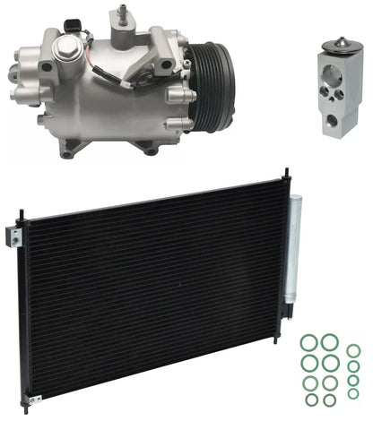 AC Compressor Kit With Condenser for Acura ILX 2.4L (2014–2015)