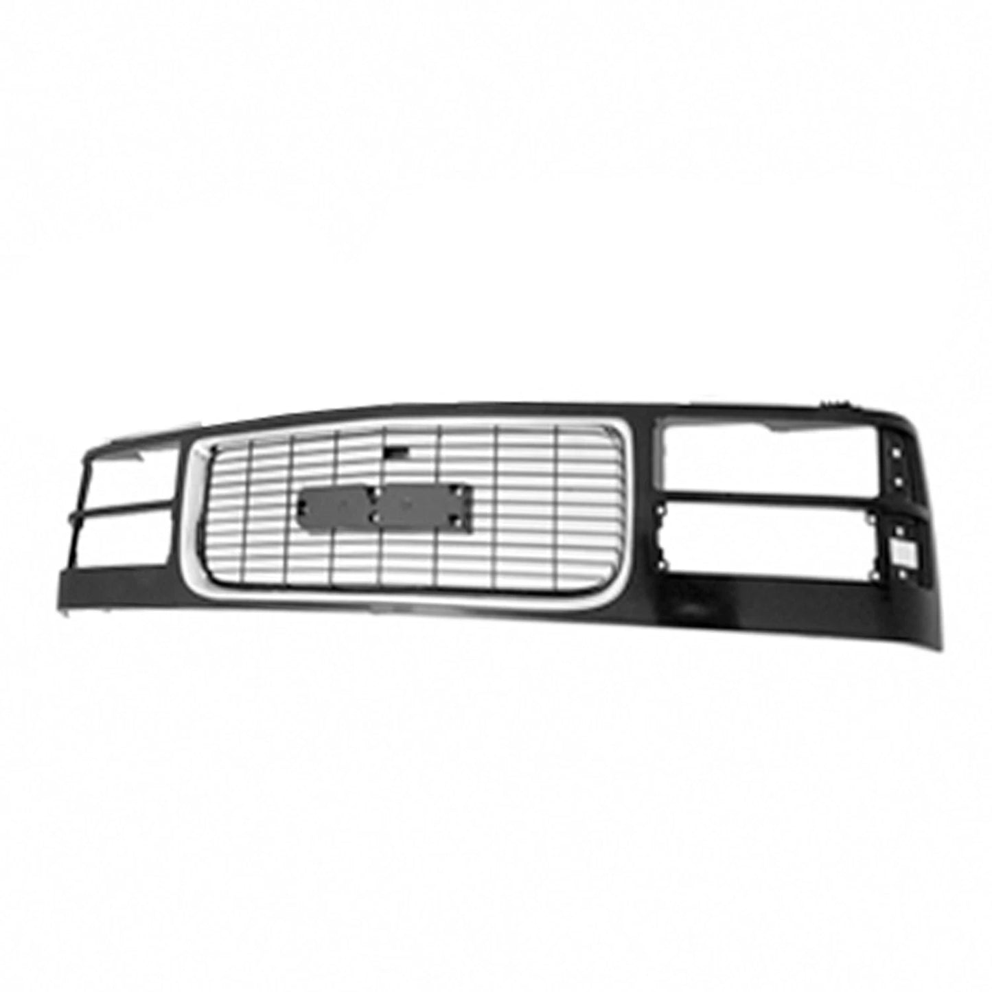 Front Grille Replacement Black Chrome Plastic for Toyota Hilux (2005–2015)