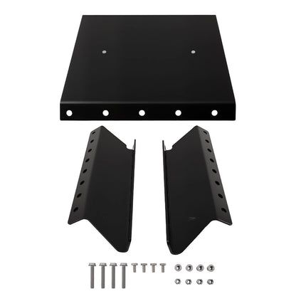 Black Steel Jack Plate Bracket for Yamaha Mercury Honda (35HP) (1980–2000)