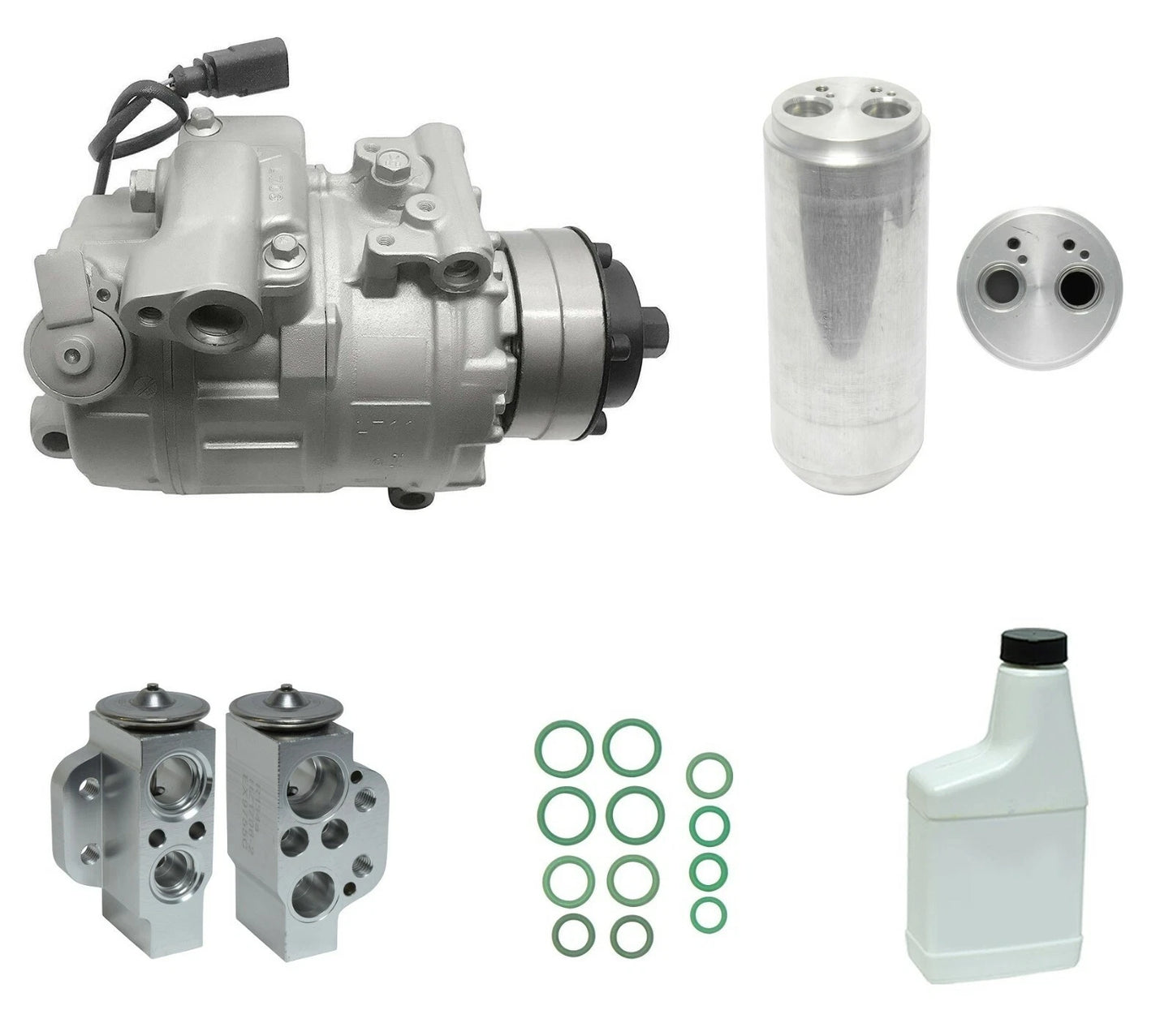 AC Compressor Kit Replacement for Audi S4 (2009–2009)