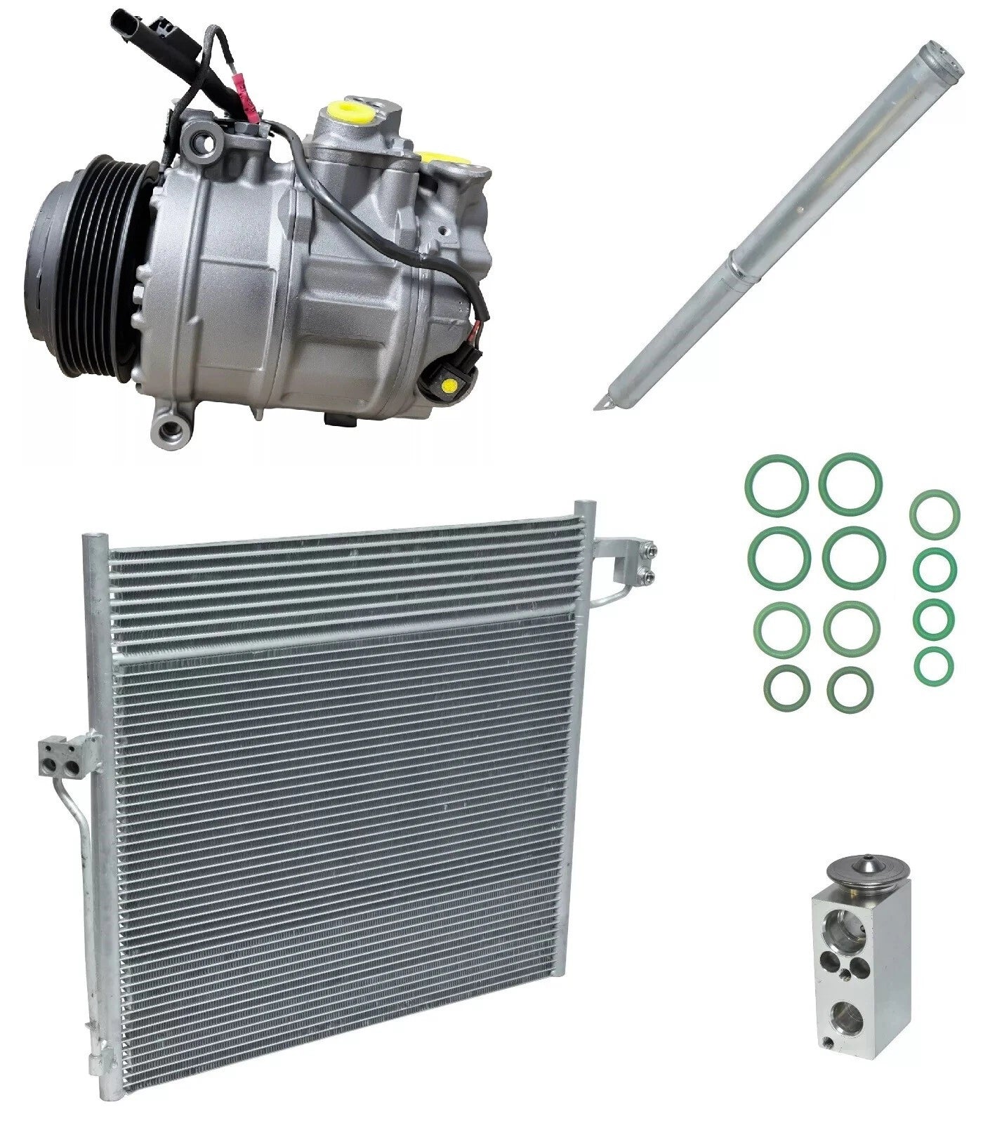 AC Compressor Kit With Condenser for Mercedes GLE400 (2016–2019)