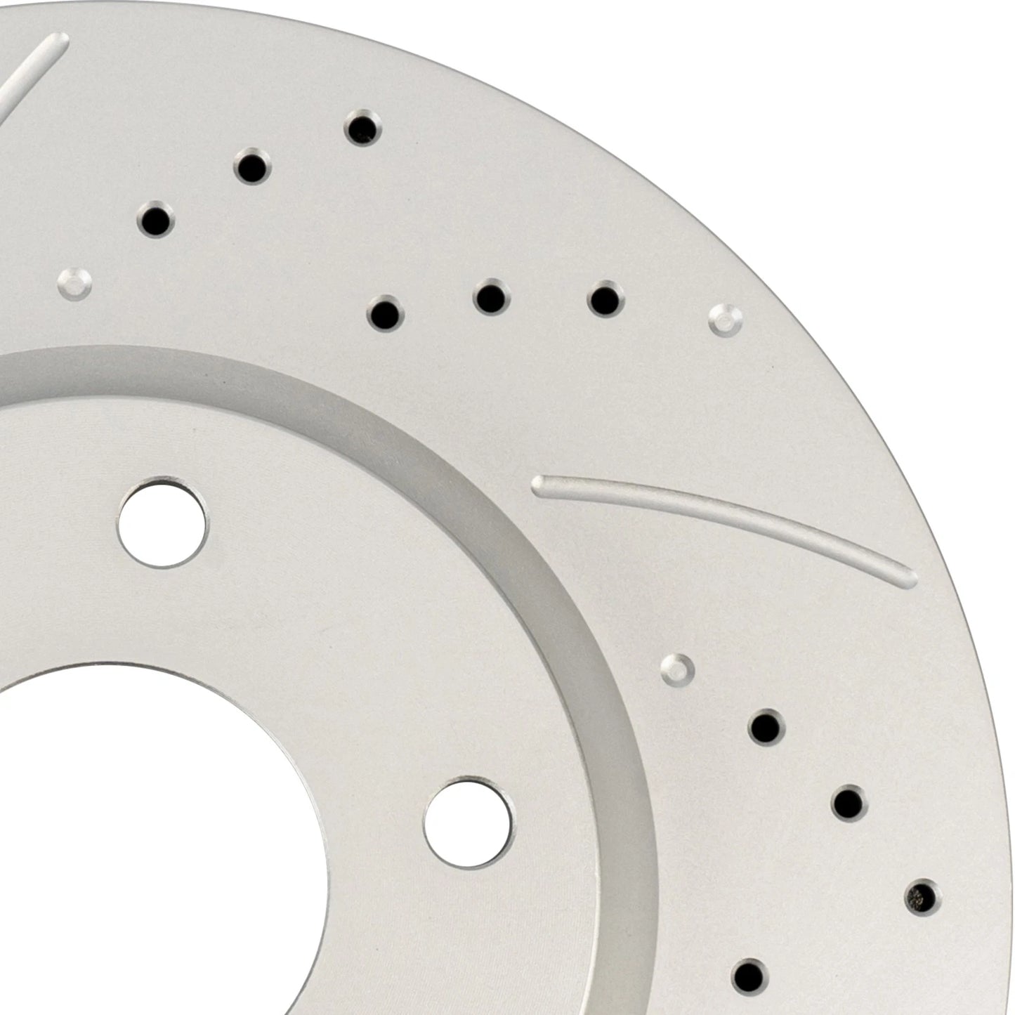 2x Front Drilled Slotted Brake Rotors for Mazda CX-5 (2013–2015)