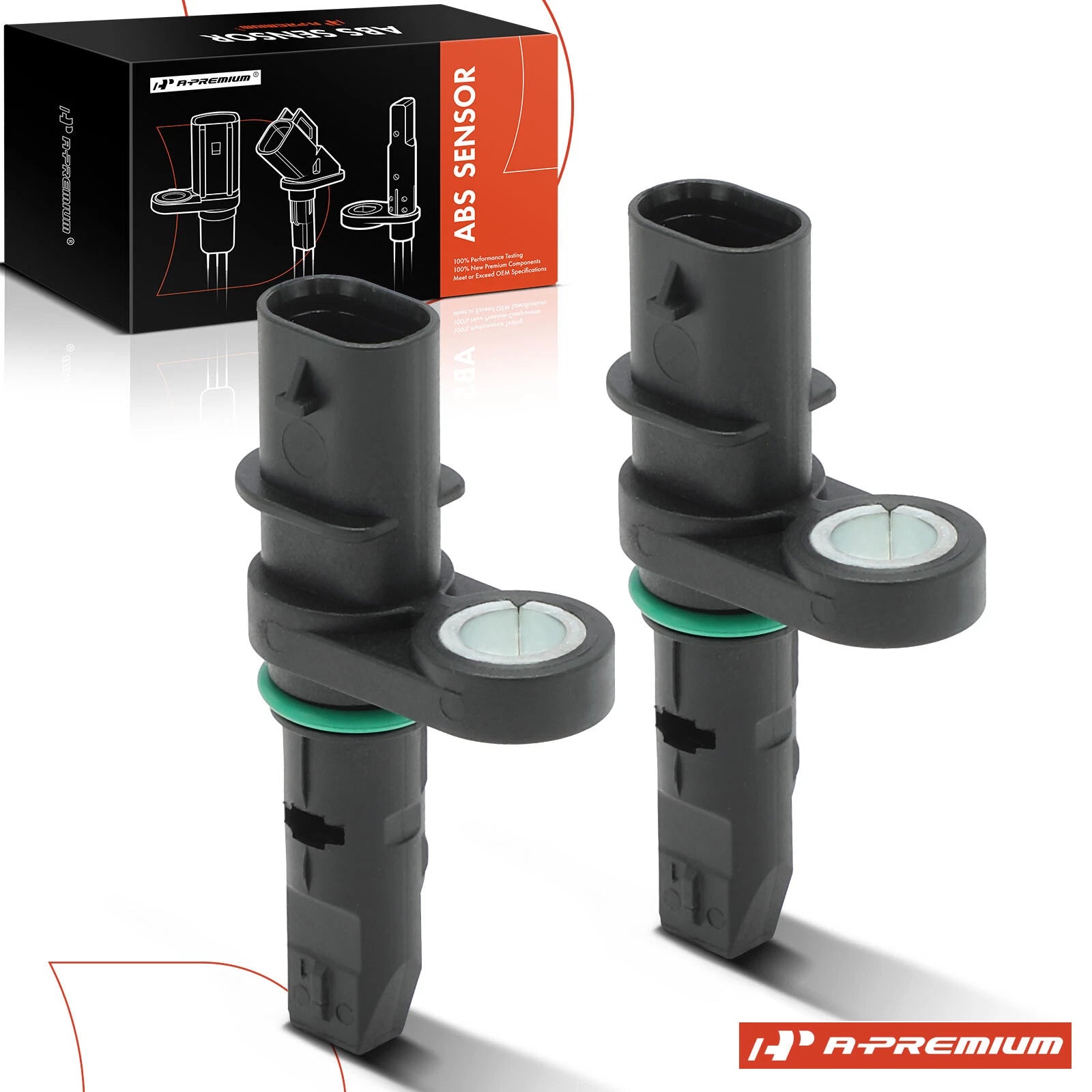 2X Rear ABS Wheel Speed Sensor for Mercedes-Benz CLA250 CLA35 AMG (2014–2023)