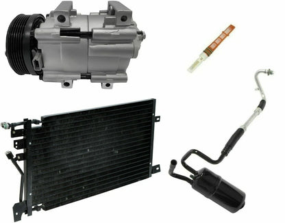 AC Compressor Kit With Condenser for Mercury Sable 3.0L (2002–2003)