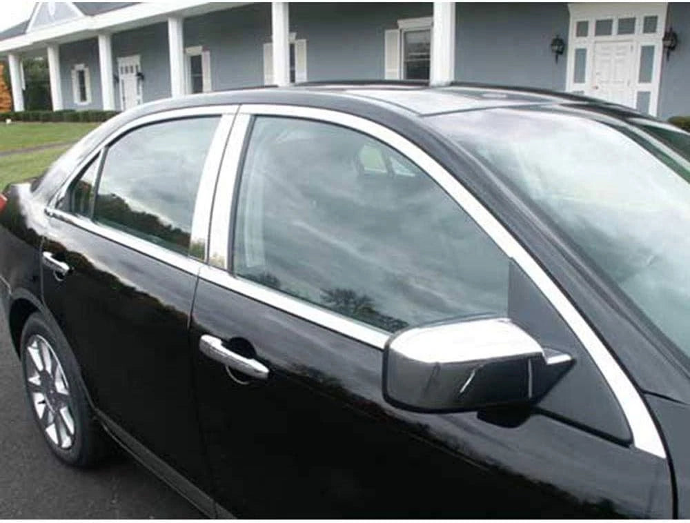 12pc. Luxury FX Chrome Window Package for 2006 Lincoln Zephyr