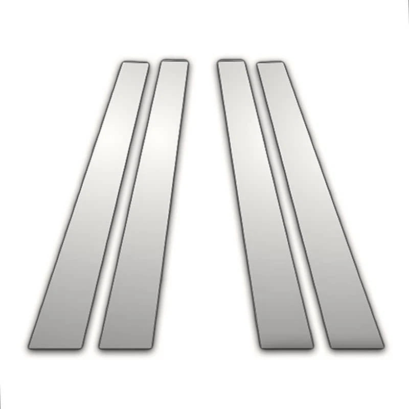 4Pc Chrome Pillar Post Covers Upgrade for BMW 7 Series (2009–2015)