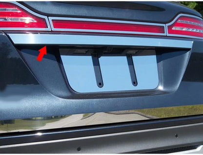 1pc. Luxury FX Stainless 1 3/8" License Bar Trim for 2015-2018 Lincoln MKC 4D