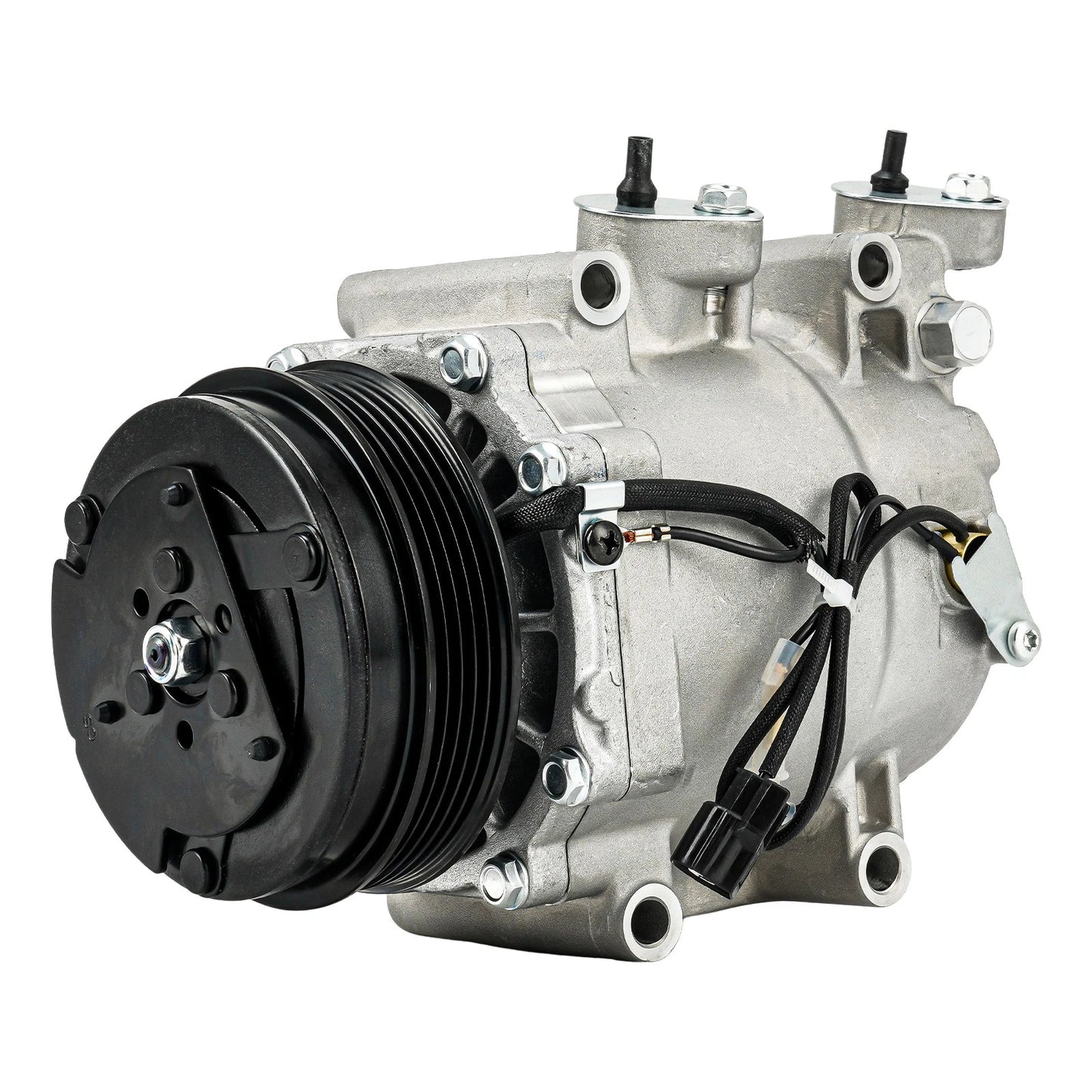 AC Compressor with 5-Groove Pulley and Clutch for Honda Fit (2009–2013)