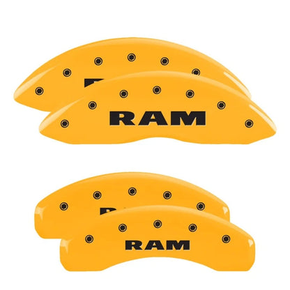 Caliper Covers Set of 4 Engraved RAM for 2019-2021 Ram 1500