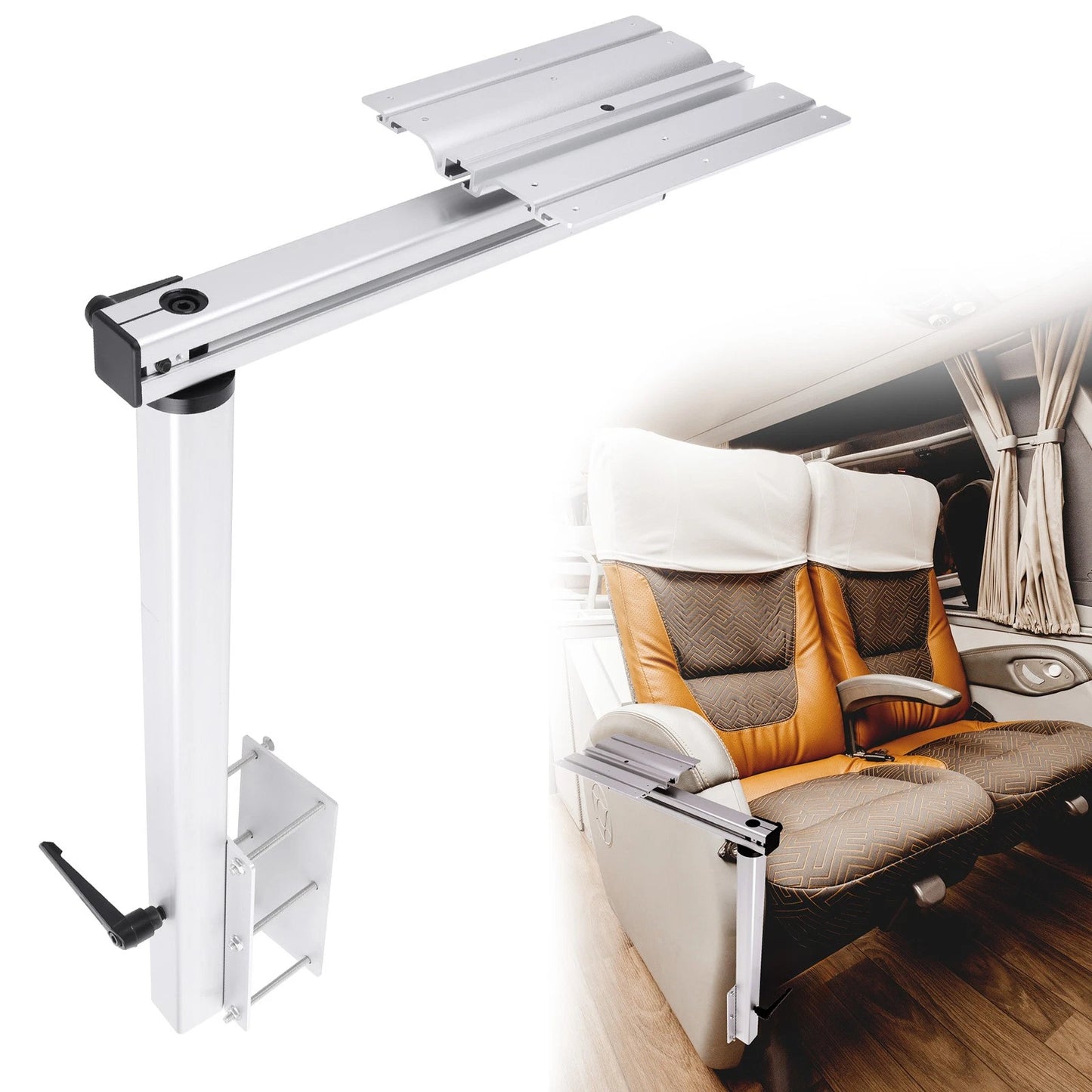 Adjustable RV Table Leg for Universal Fit (2010–2024)