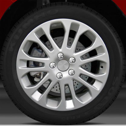 17x7 Factory Wheel (Bright Fine Metallic Silver) For 2005-2010 Volvo 50 Series