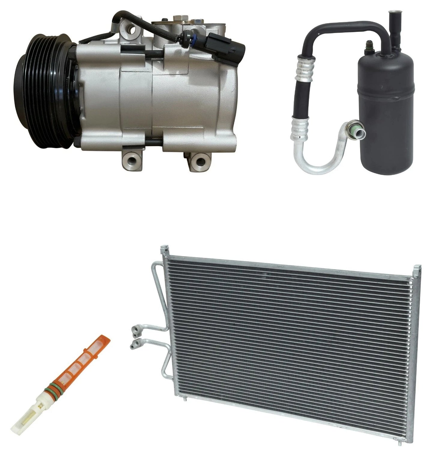 AC Compressor Kit With Condenser for Mazda Tribute 2.3L (2005–2006)