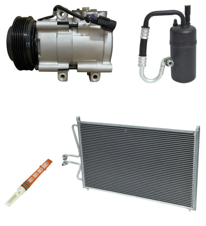 AC Compressor Kit With Condenser for Mazda Tribute 2.3L (2005–2006)