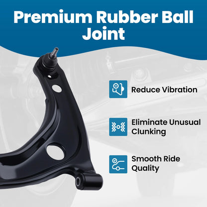 Driver Front Lower Control Arm w/ Ball Joint for Toyota Yaris Prius (2012–2019)