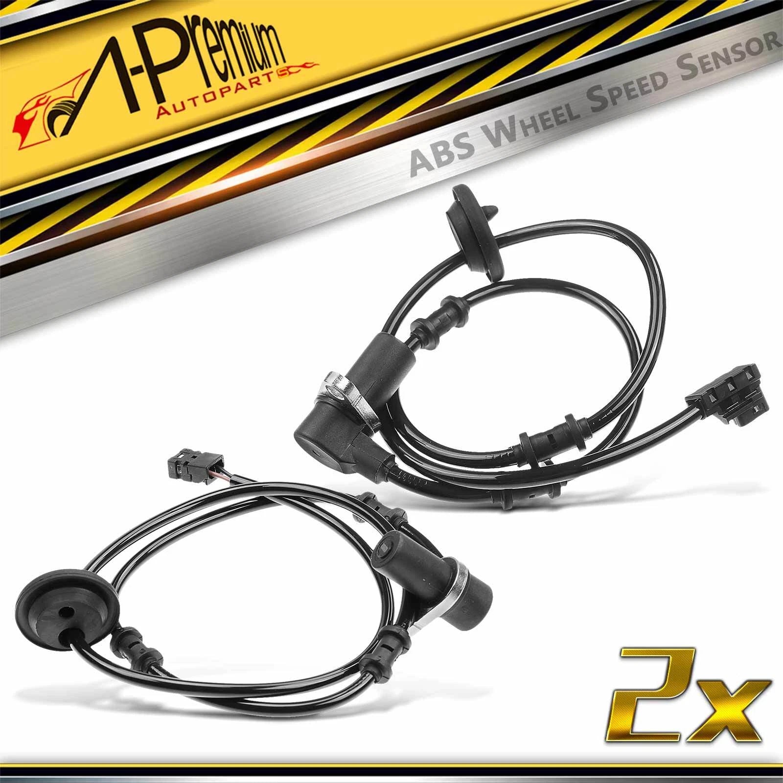 2X Rear ABS Wheel Speed Sensor for Mercedes-Benz E300 E320 E420 E430 (1995–2002)