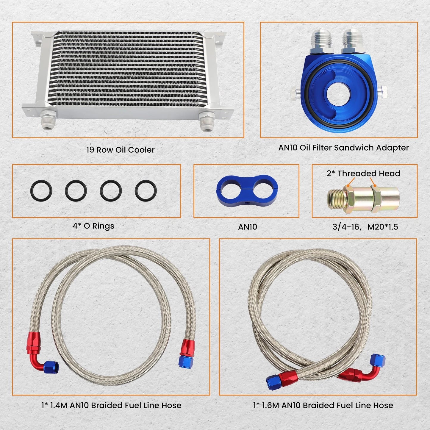 Engine Oil Cooler Filter Kit for BMW E36 E46 E82 E9X (2000–2013)