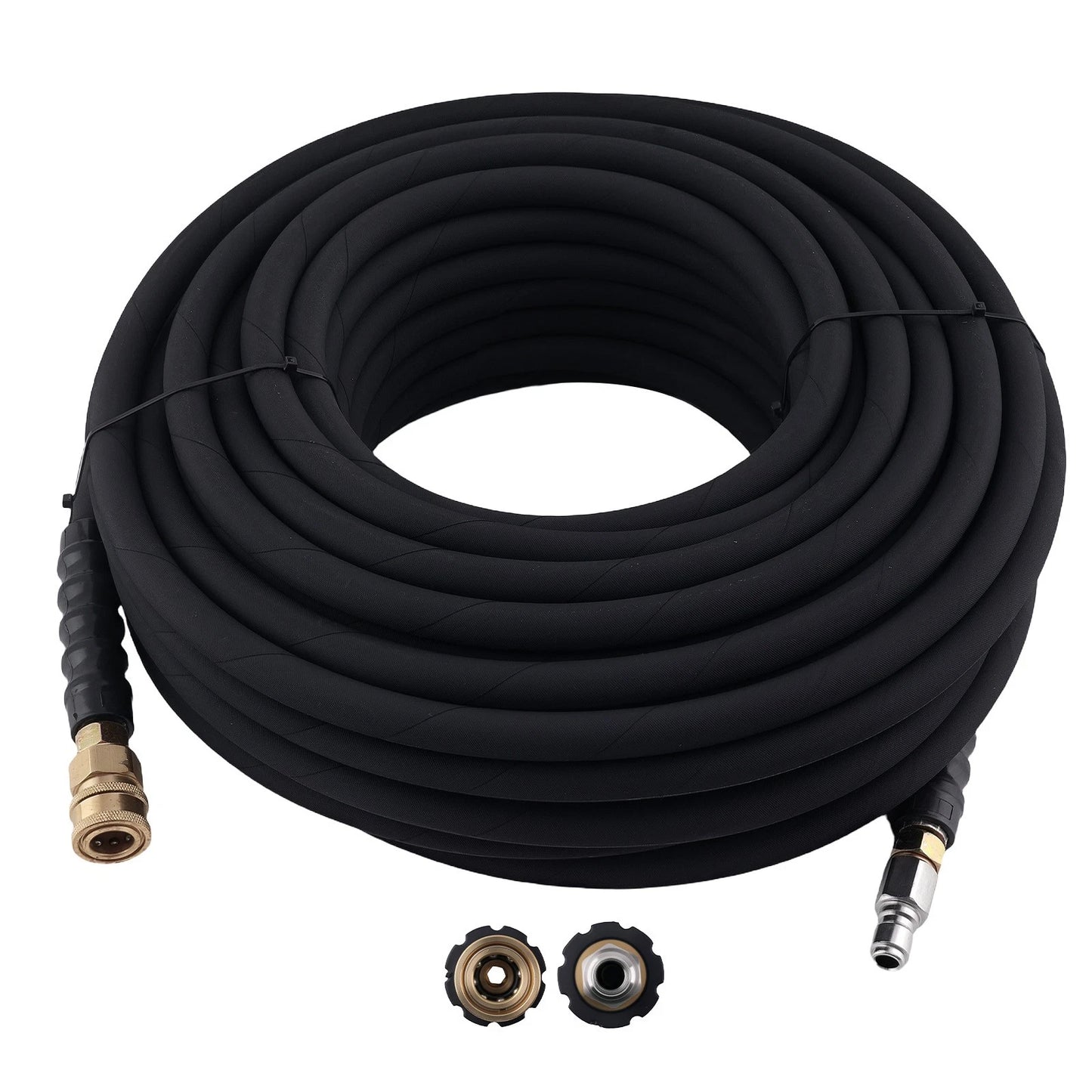 100 ft 3/8 in Pressure Washer Extension Hose for 4200 PSI (Steel) (2005–2007)