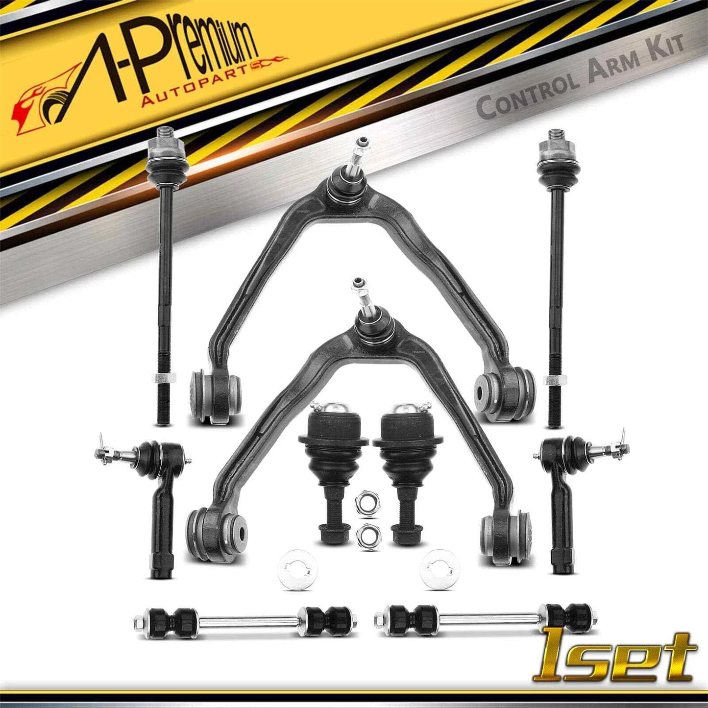 10x Control Arm Ball Joint Sway Bar Link Tie Rod for Chevy
