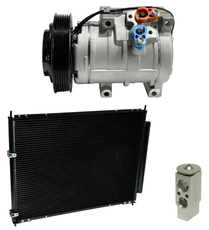 A/C Compressor Kit With Condenser Replacement for Honda Ridgeline (2007–2014)
