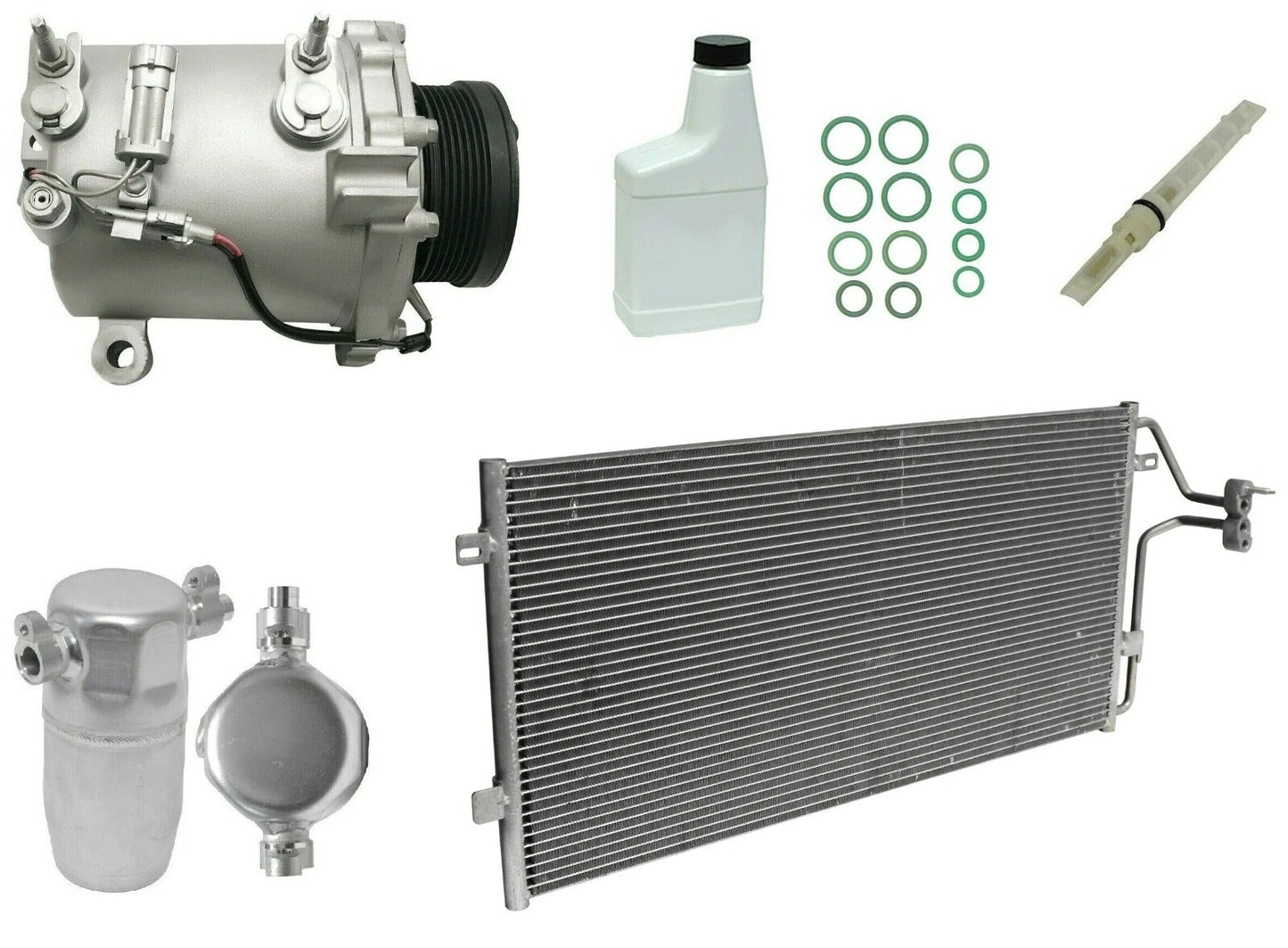 AC Compressor Kit with Condenser for Mitsubishi Pajero Sport (2009–2015)