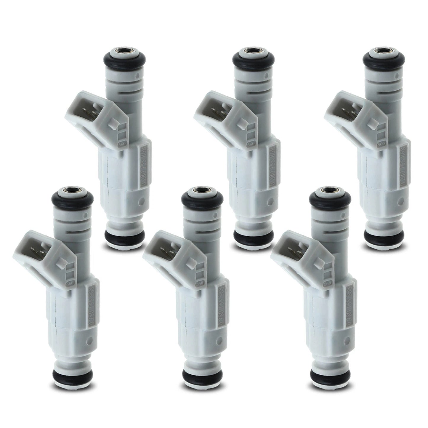 6x Fuel Injectors for Chevrolet Impala (2004–2005) Buick Regal (1997–2004) V6 3.8L