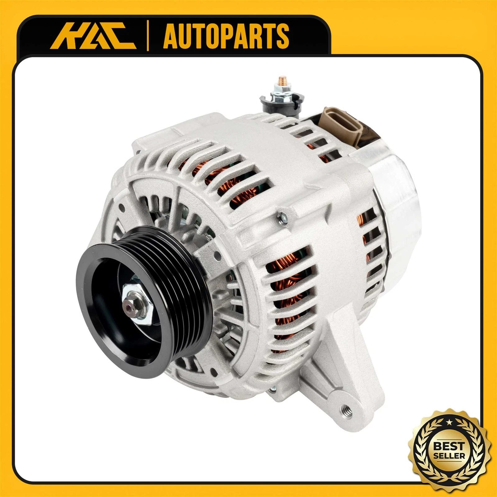 Alternator for Toyota Avalon (1998–2004) V6 3.0L 100A 12V CW 6-Groove Pulley
