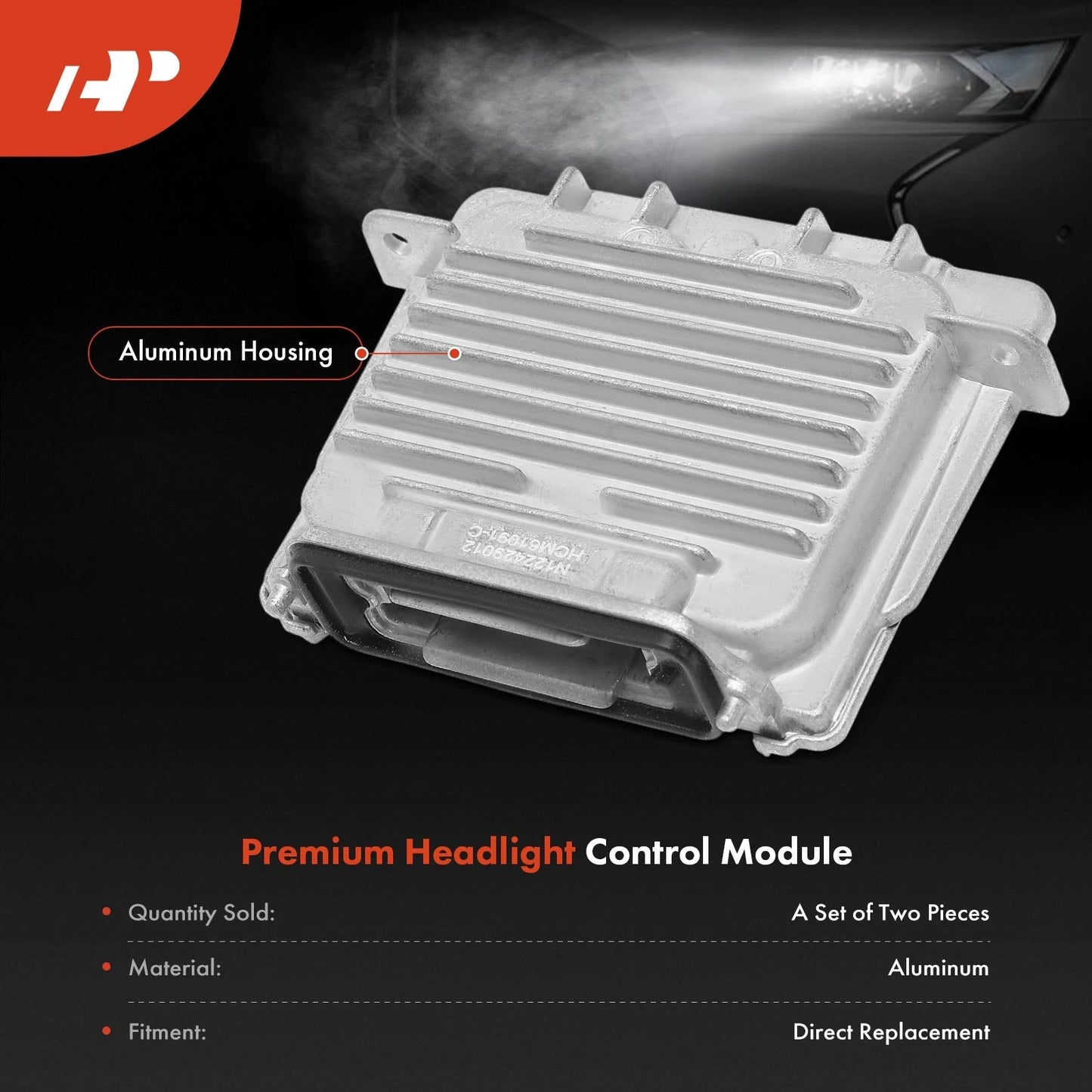 2X Front HID Headlight Ballast for BMW Dodge Jeep GMC