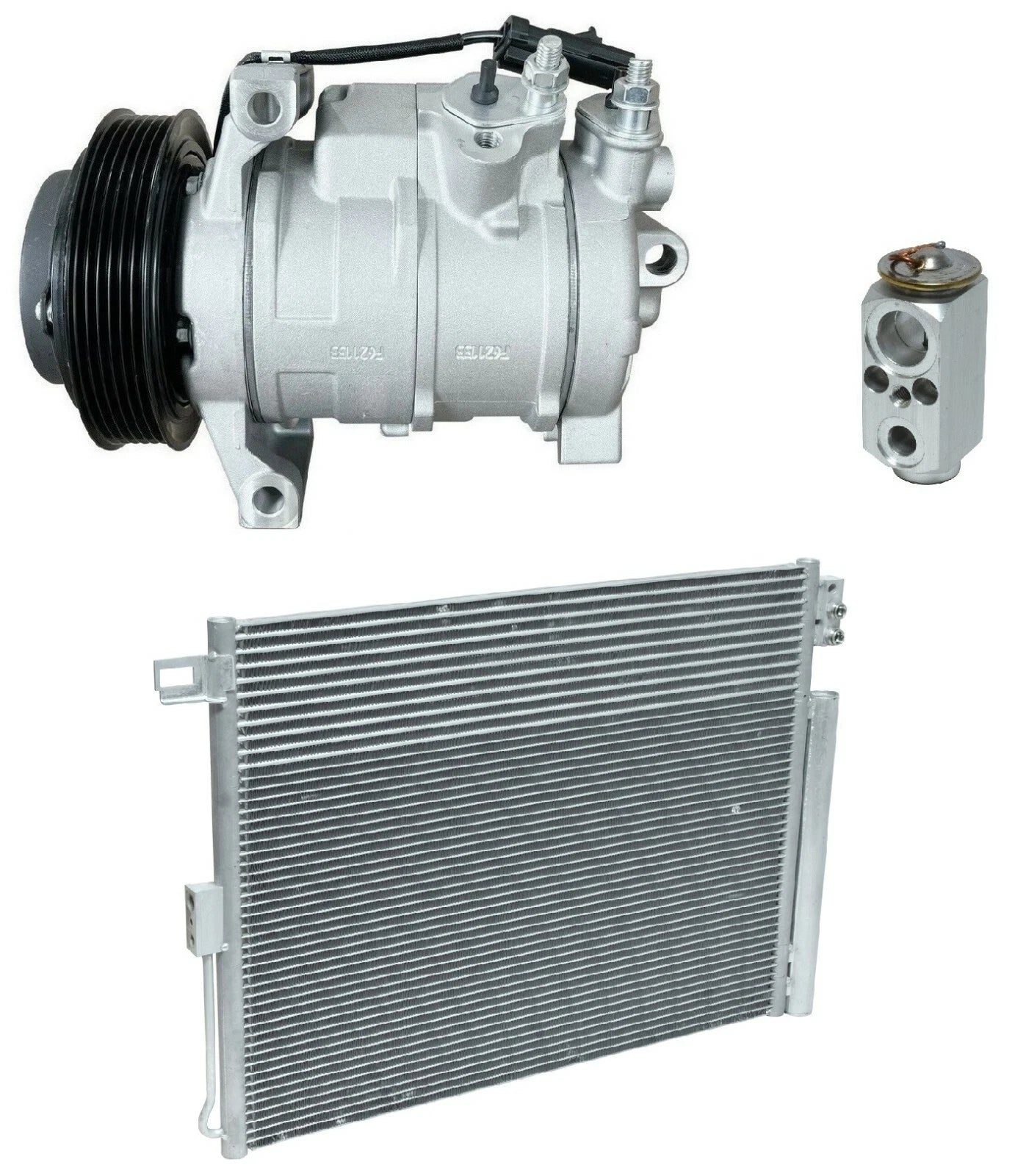 AC Compressor Kit With Condenser for Jeep Grand Cherokee 6.4L (2012–2021)