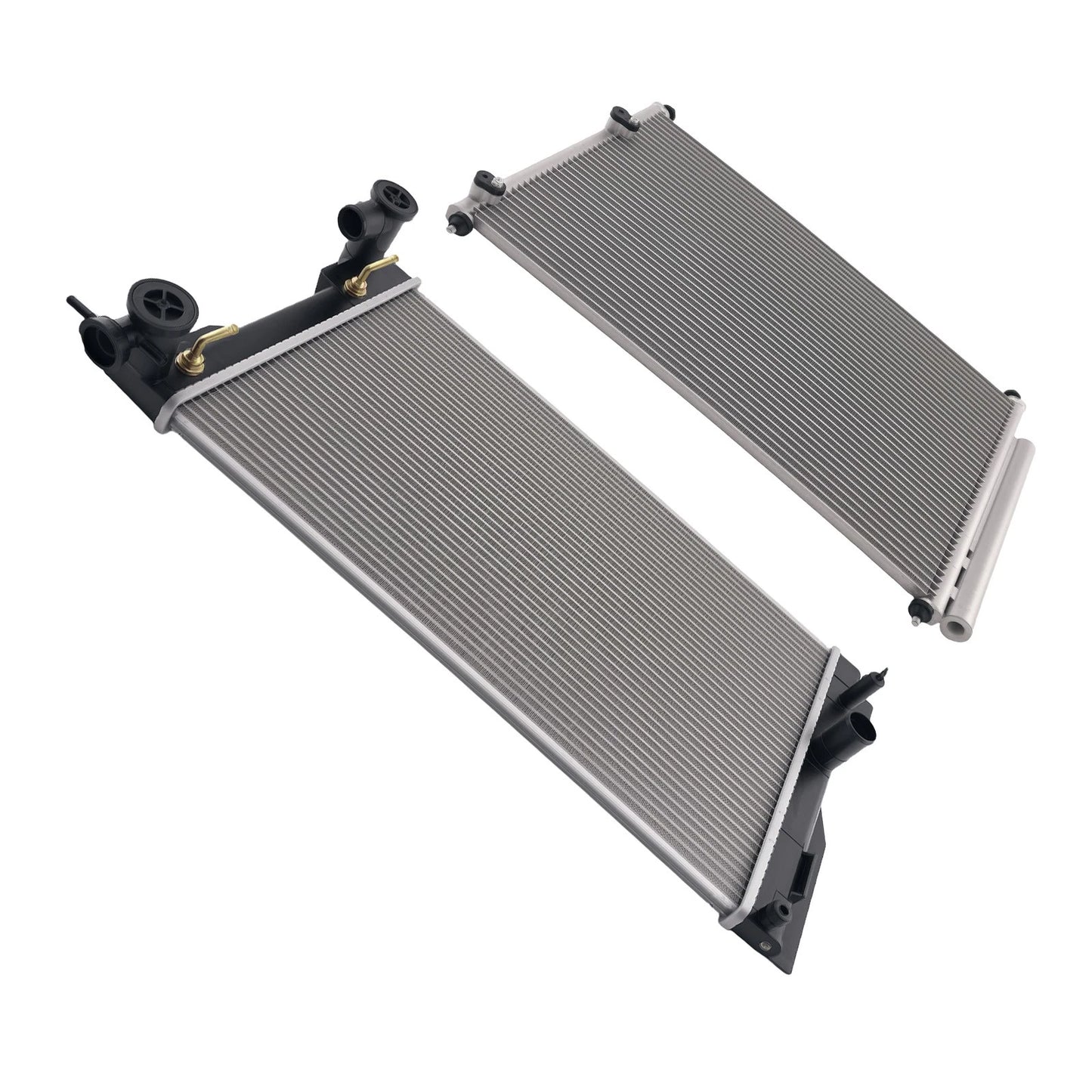 Coolant Radiator and Condenser for Toyota Corolla Matrix 1.8L (2009–2017)