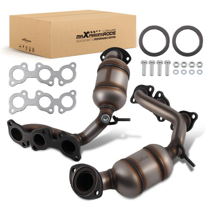 Left and Right Catalytic Converter for Toyota Sienna 3.3L FWD (2004–2006)