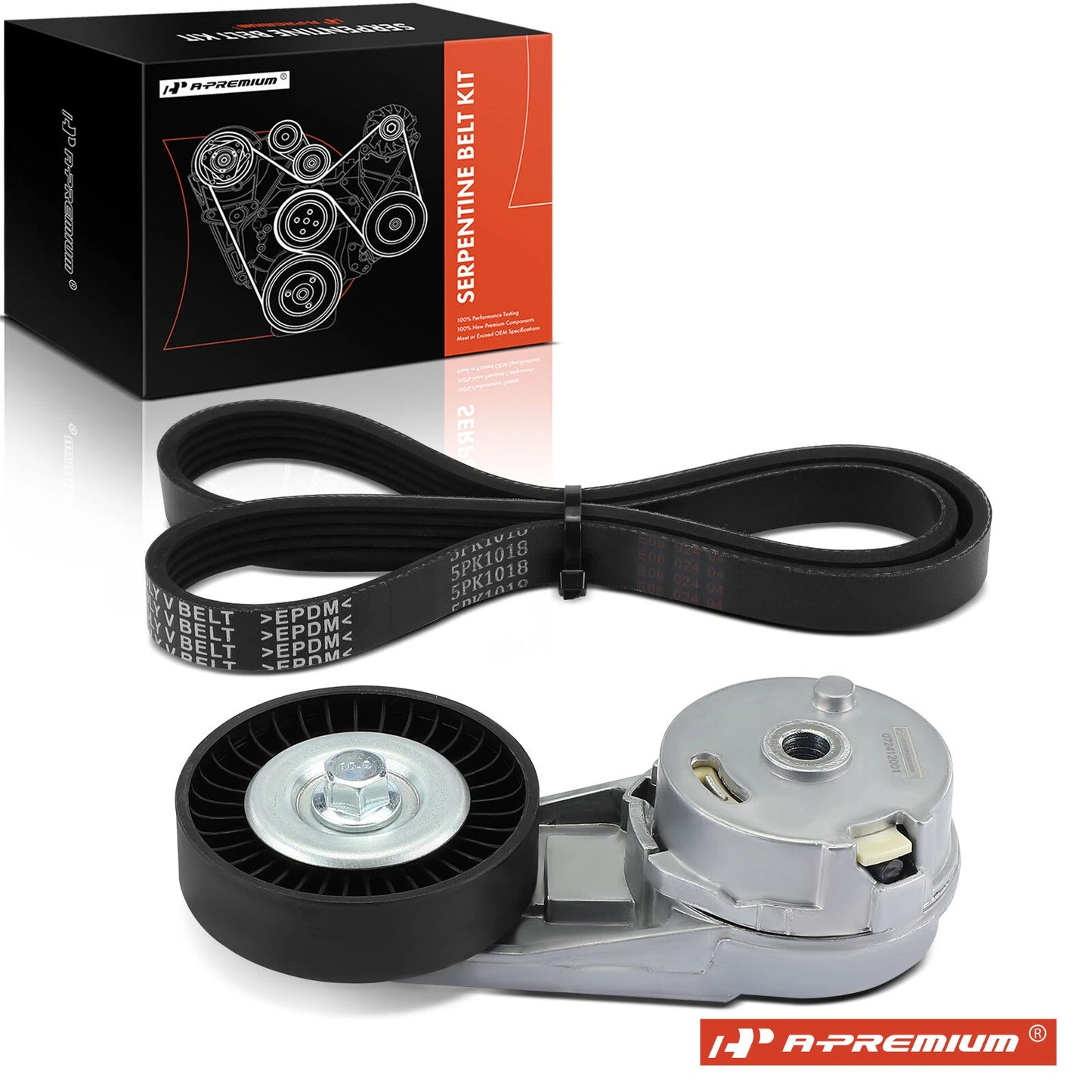 2X Serpentine Belt Drive Component Kit for Chevrolet HHR (2006–2010)
