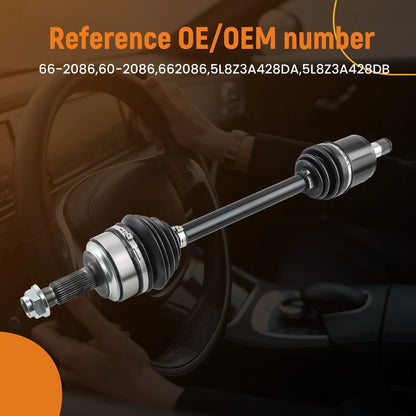 Front Right CV Axle Shaft for Ford Escape Mazda Tribute Mercury Mariner (2001–2012)