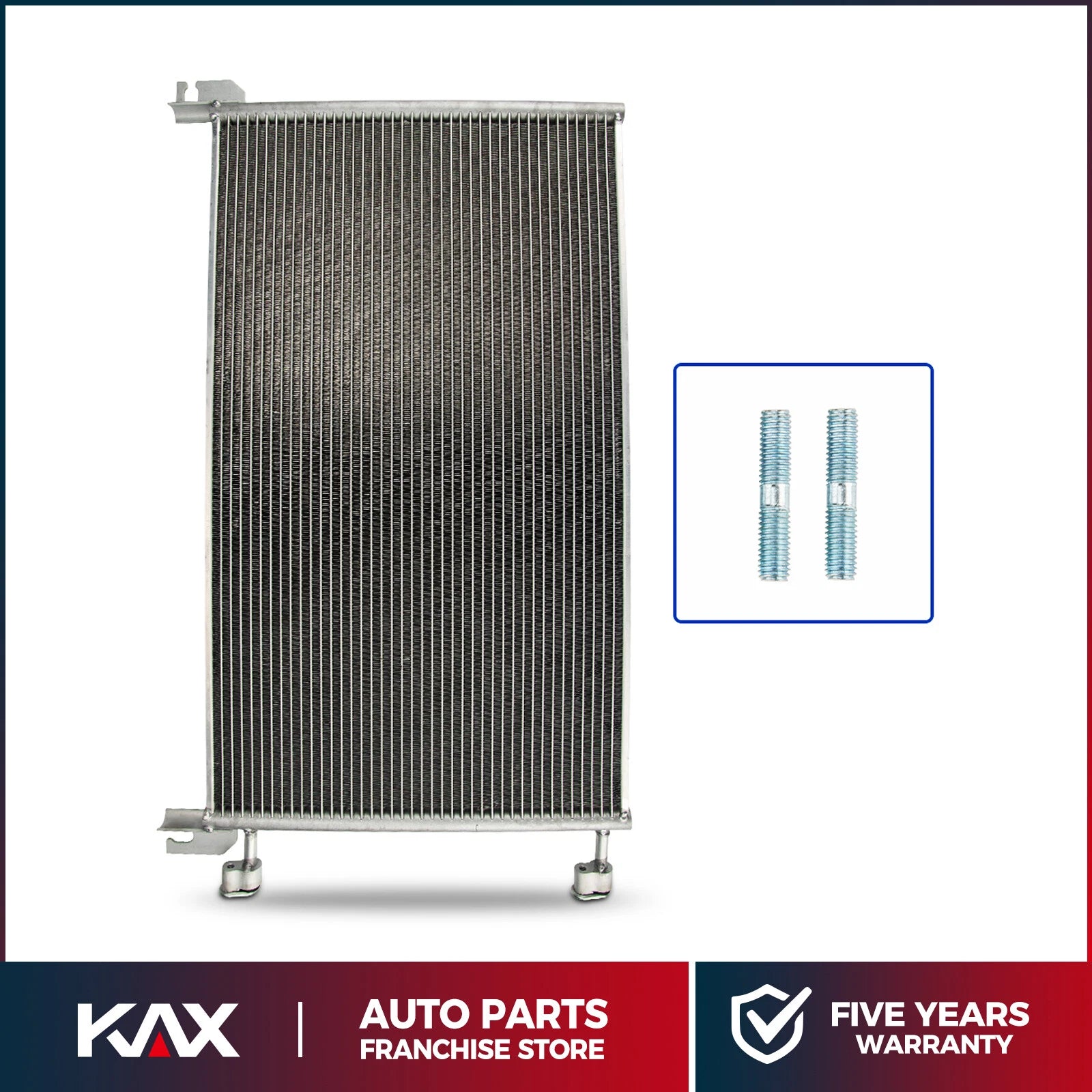 A/C Condenser for Chevrolet Silverado 1500 2500 GMC Sierra 1500 2500 (1999–2013)