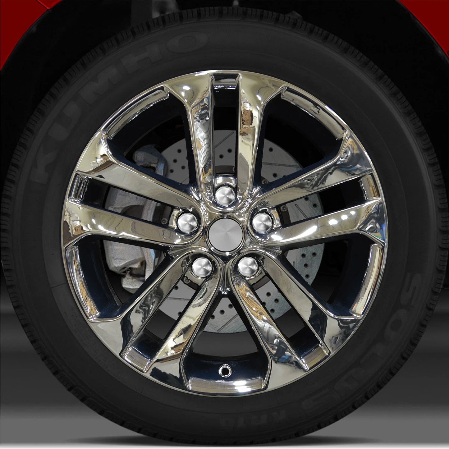 17x7 Factory Wheel (PVD Bright) For 2011-2015 Nissan Juke - PERF00680