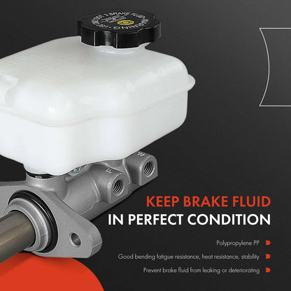 Brake Master Cylinder with Reservoir & Sensor for Chevrolet Camaro (2010–2015)