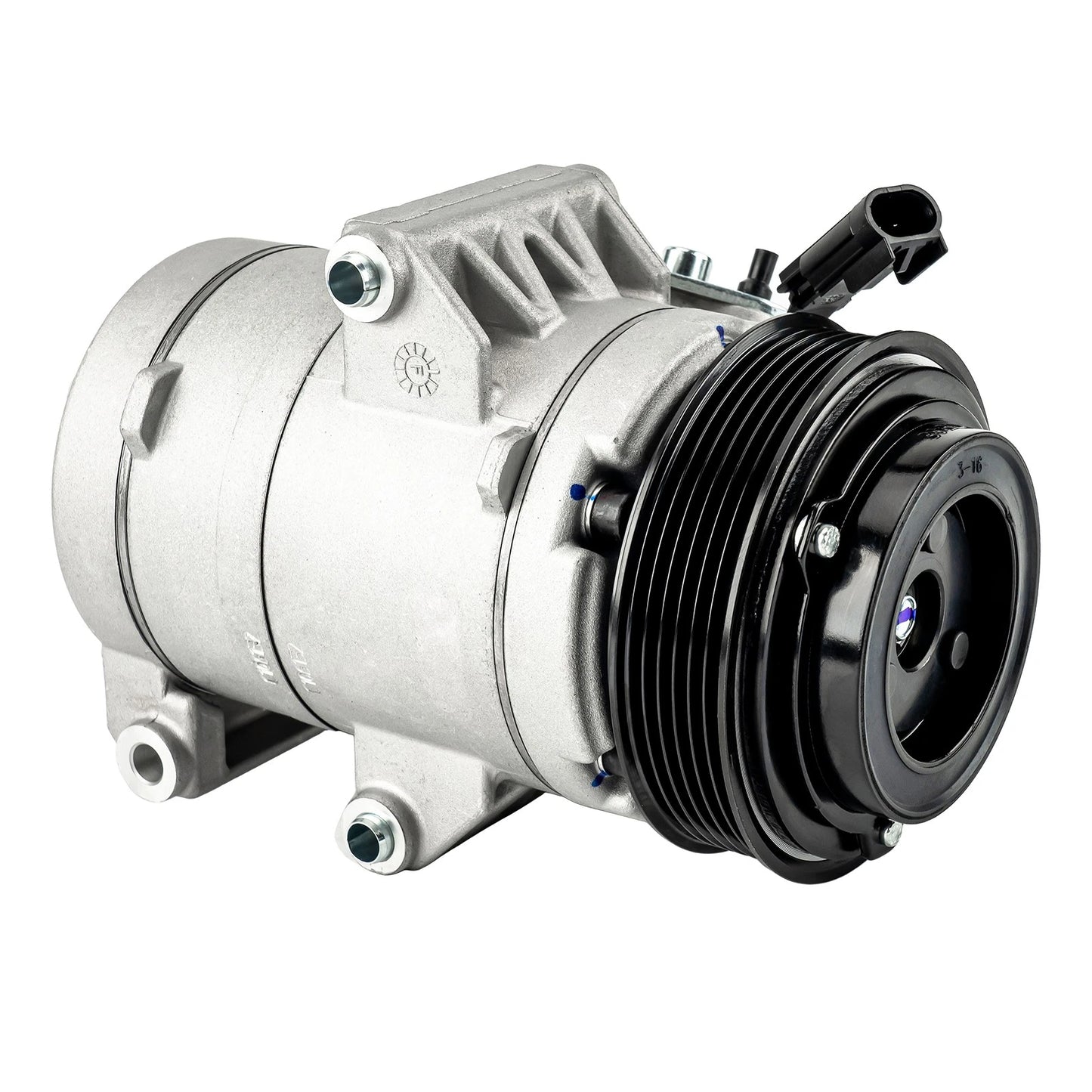 A/C Compressor w 6-Groove Pulley for Ford Fusion (2010–2012) 3.0L