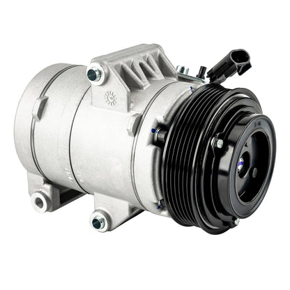 A/C Compressor w 6-Groove Pulley for Ford Fusion (2010–2012) 3.0L