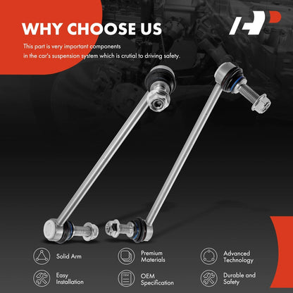 2X Front Stabilizer Bar Link for Chevrolet Camaro (2016–2021)