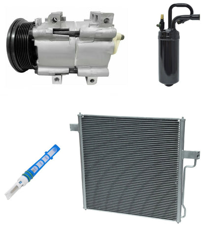 AC Compressor Kit With Condenser for Ford Explorer 5.0L (1998–2001)