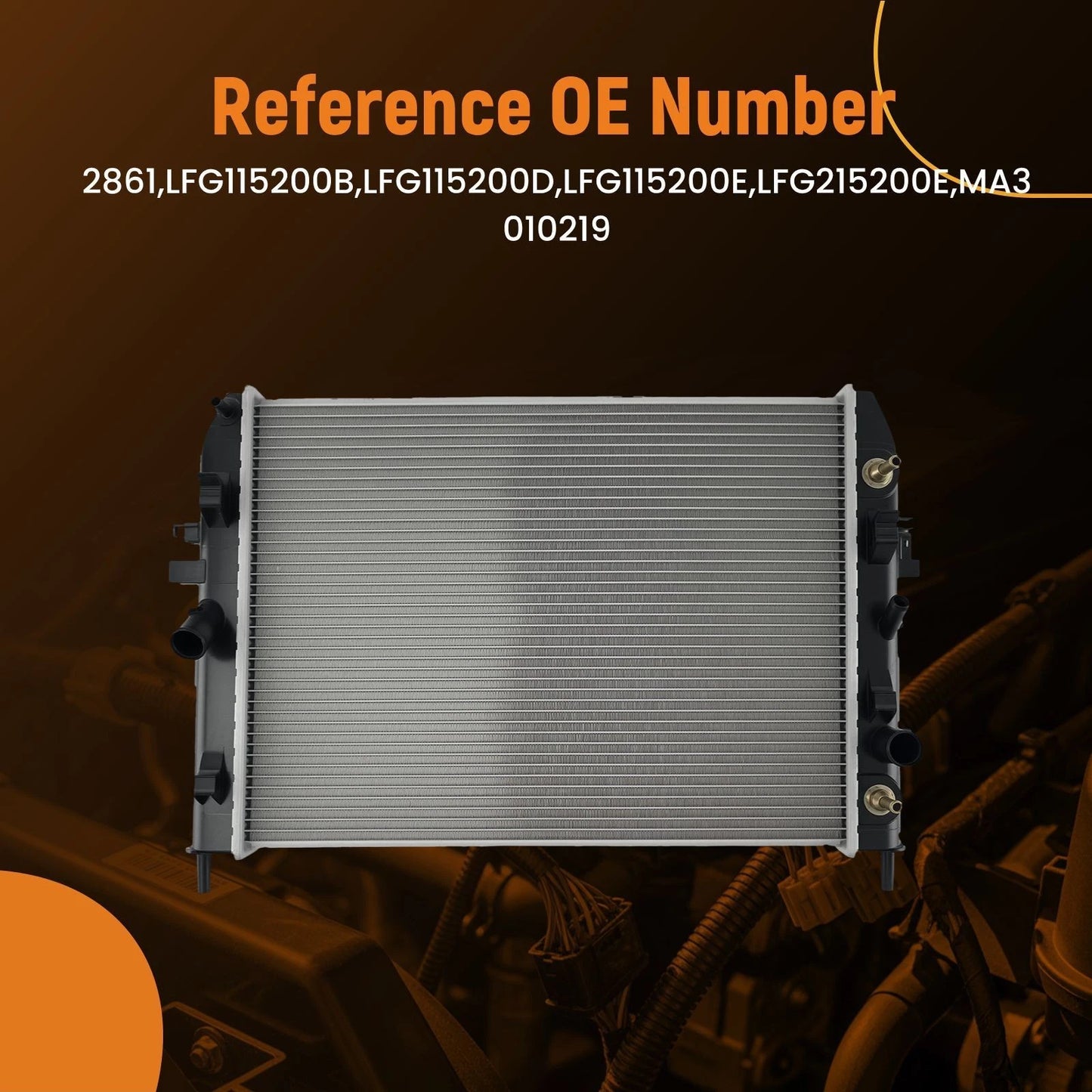Coolant Radiator for Mazda MX-5 Miata (2006–2015)