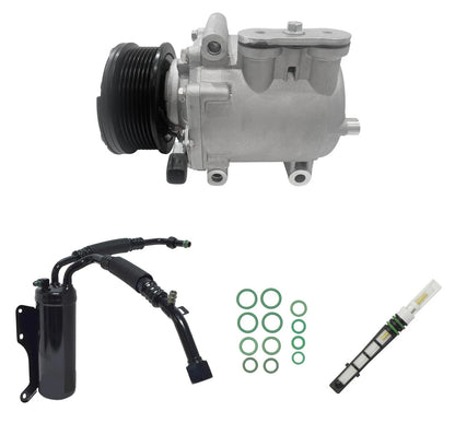 AC Compressor Kit Replacement for Ford Econoline E-550 Super Duty (2002–2002)