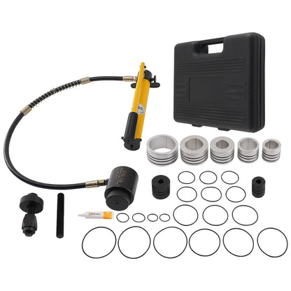 Hydraulic Exhaust Pipe Expander Tool Kit for 10T Manual Tailpipes (1.625–4.25") (2010–2020)